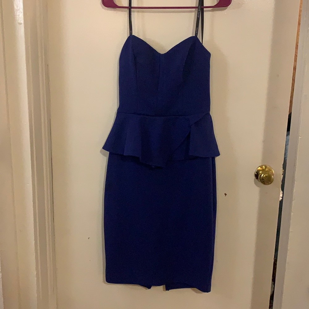 Strapless formal dress